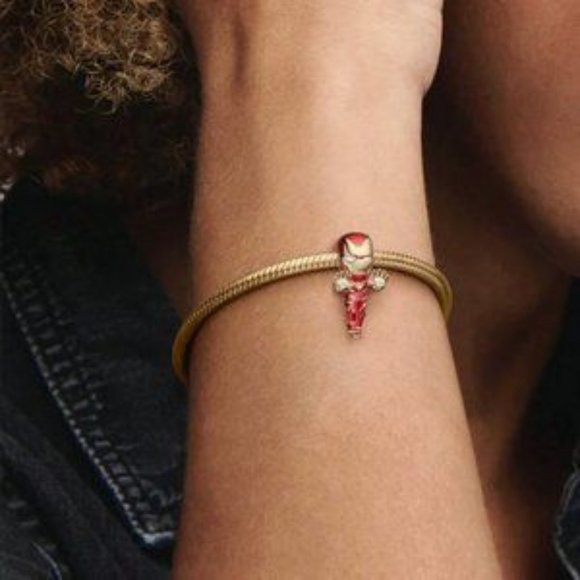 Pandora X Marvel The Avengers Iron Man Charm - Picture 4 of 4